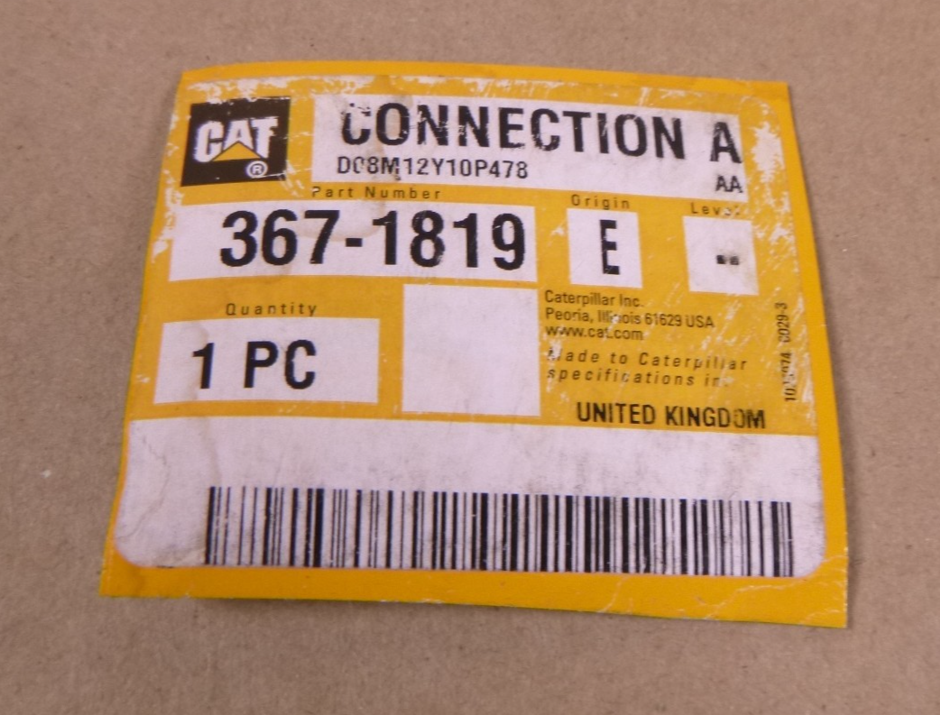 OEM Caterpillar 367-1819 CAT Thermostat For C4.4 C6.6 Engine | Industrial Tractor Parts Supplier and Surplus Tractor Parts &amp; Accessories