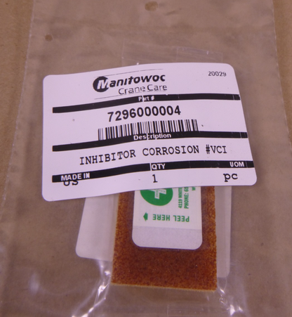 OEM Manitowoc 7296000004 Vapor Control Corrosion Inhibitor For LMI Boom Crane | Industrial Tractor Parts Supplier and Surplus Tractor Parts &amp; Accessories