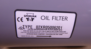 Sporlan 02XR05006201 Inline Oil Filter | Industrial MRO Replacement Parts, Manufacturing Machine Parts & Components, Heavy Equipment Parts Supplier