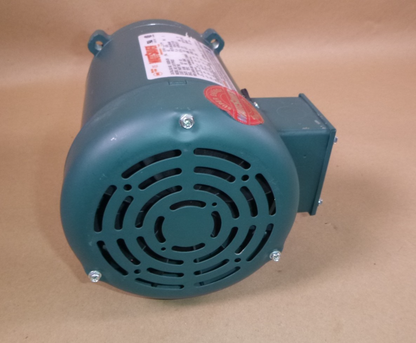1/2 Hp 1725 Rpm 56C Fr. Footed TEFC 3 Phase Leeson Electric Motor 102024 New