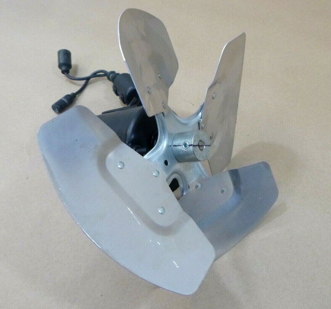 Bergstrom 1000297706 Military Trucks 24 Volt Condenser Fan Motor W/ 9" Fan Blade | Industrial Electric Motors, Pumps &amp; Parts
