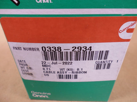 338-2934 Cummins Onan Ribbon Cable 10.5 in A32 to A35 PCC3100 Controller Wiring | Replacement Truck Parts, Trailer Accessories, Automobile Supplies, Car Parts & Accessories