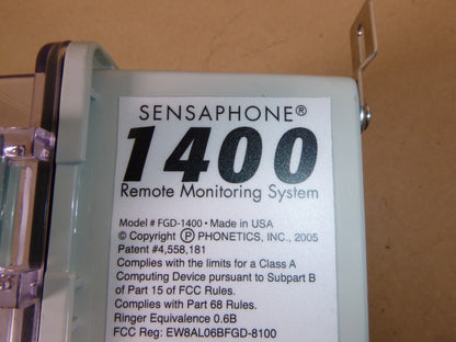 Sensaphone 1400 Remote Monitoring System W/ Enclosure | Industrial MRO Replacement Parts, Manufacturing Machine Parts &amp; Components, Heavy Equipment Parts Supplier