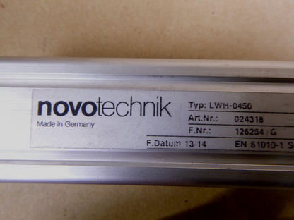 Novotechnik LWH-0450 Position Transducer Linear Rod-Type LWH450 | Industrial MRO Replacement Parts, Manufacturing Machine Parts &amp; Components, Heavy Equipment Parts Supplier