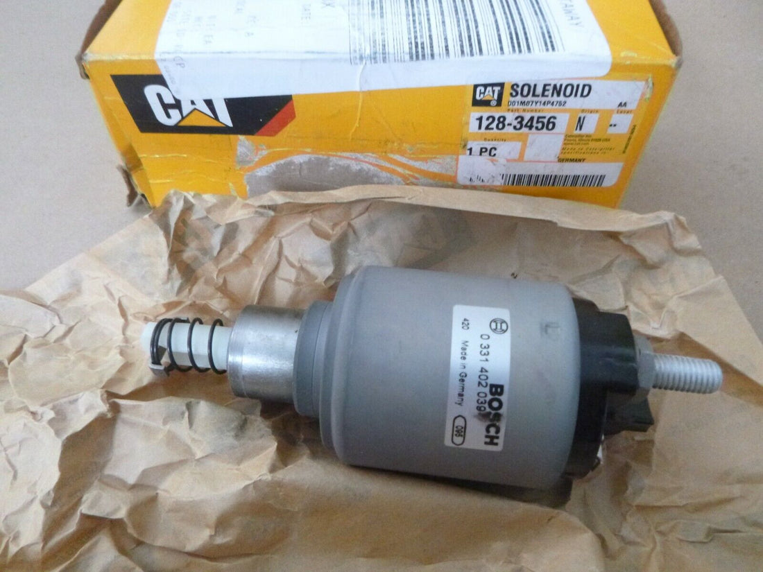 Genuine Caterpillar 12V Starter Solenoid 128-3456 Fits 3054, 3056, 3054B, G3516B | Industrial Tractor Parts Supplier and Surplus Tractor Parts &amp; Accessories