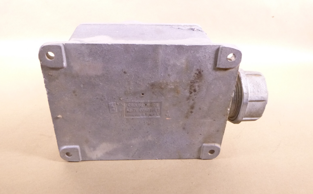 Eaton Crouse-Hinds series AJ78 back box, 200A, 2-1/2" One hub, Cast aluminum | Industrial MRO Replacement Parts, Manufacturing Machine Parts & Components, Heavy Equipment Parts Supplier