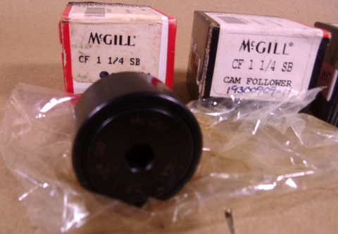 McGill CF 1 1/4 SB Stud Type Cam Follower Hex Hole Sealed (Lot of 3) | Industrial MRO Replacement Parts, Manufacturing Machine Parts & Components, Heavy Equipment Parts Supplier