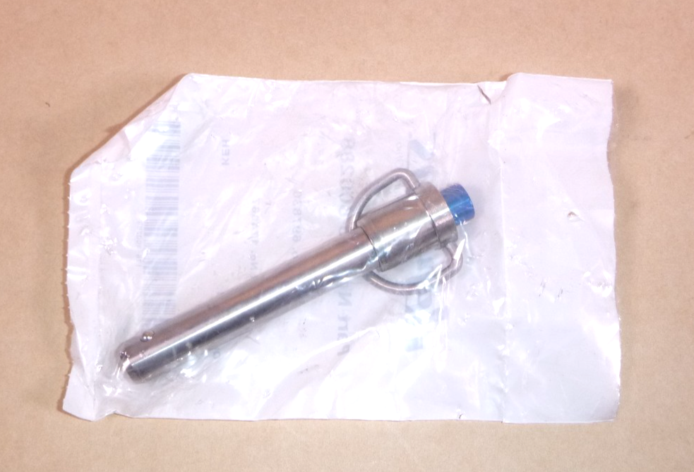 1/2" Shank x 2-1/2" Grip Length Jergens Stainless Ball Lock Quick Release Pin | Industrial Replacement Nuts &amp; Bolts Distributor and Machinery Screws &amp; Fasteners Supply