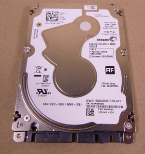 USED (12x) Seagate Laptop Ultrathin ST500LT032 500GB 2.5" SATA Hard Drive | Electrical MRO Replacement Parts & Components and Commercial Electrical Supplies Company