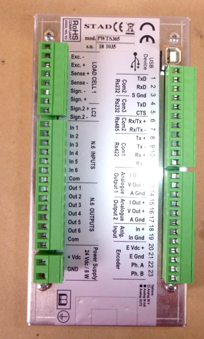 STAD COBRA 365 Flow Rate Controller Regulator For Continuous Weighing | Industrial MRO Replacement Parts, Manufacturing Machine Parts &amp; Components, Heavy Equipment Parts Supplier