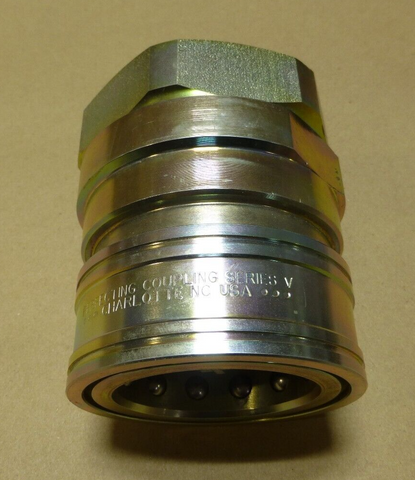 PERFECTING COUPLING SERIES V HYDRAULIC QUICK CONNECT USA , 2-3/8" , 2"NPT