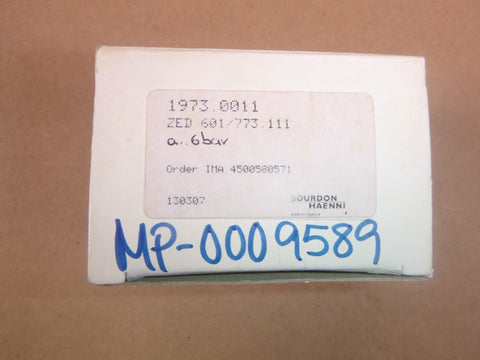 ZED 601/773.111 Bourdon Haenni 4-20Ma 0-6Bar Programmable Digital Indicator