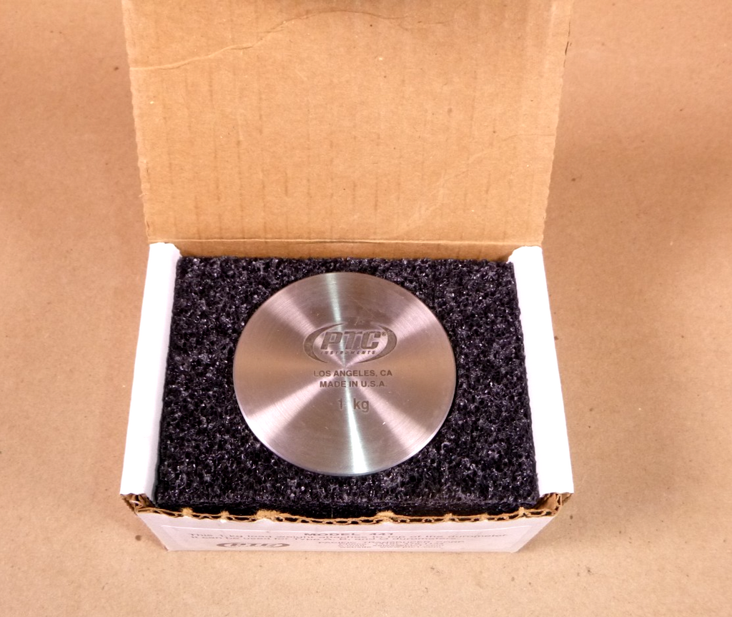PTC Instruments Load Weight 1 kg for ASTM Type A, B, O Durometers Model 441 | Industrial MRO Tools and Replacement Industrial Equipment Components
