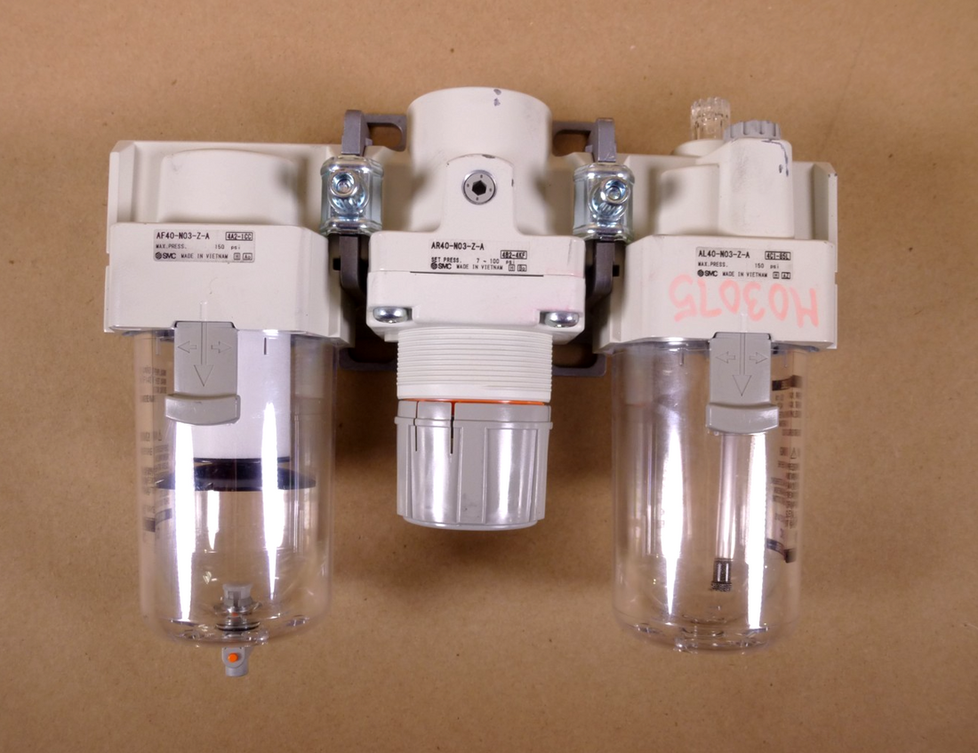 AC40-N03-Z-A SMC Filter Regulator Lubricator AC Series Modulator (Less Gauge) | Industrial MRO Replacement Parts, Manufacturing Machine Parts &amp; Components, Heavy Equipment Parts Supplier