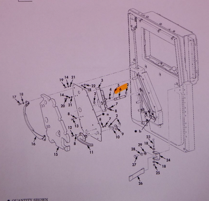 USGI M1151A1 Humvee Frag 5 Door Combat Latch Shoulderd Shaft 6031733, 6035170 | Genuine HMMWV Replacement Parts and Military Surplus Humvee Parts &amp; Accessories