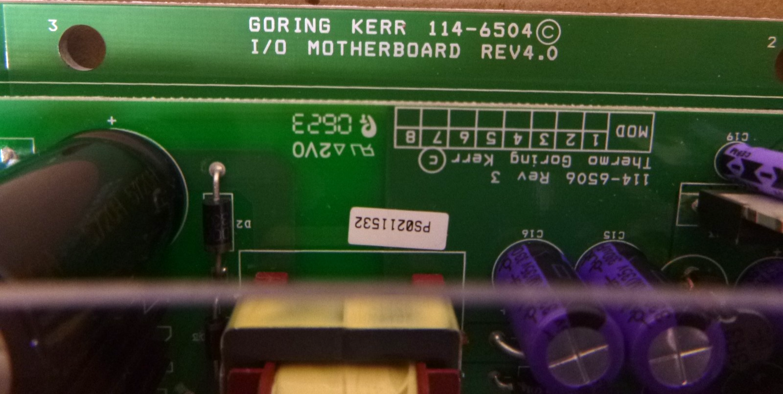 GORING KERR 114-6504 CIRCUIT BOARD REV 4.0 | Electrical MRO Replacement Parts &amp; Components and Commercial Electrical Supplies Company