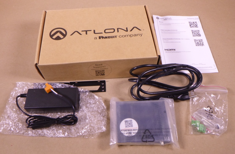 Atlona AT-UHD-EX-70C-TX 4KUHD HDMI Over HDBaseT Transmitter with Control and PoE | Electrical MRO Replacement Parts & Components and Commercial Electrical Supplies Company