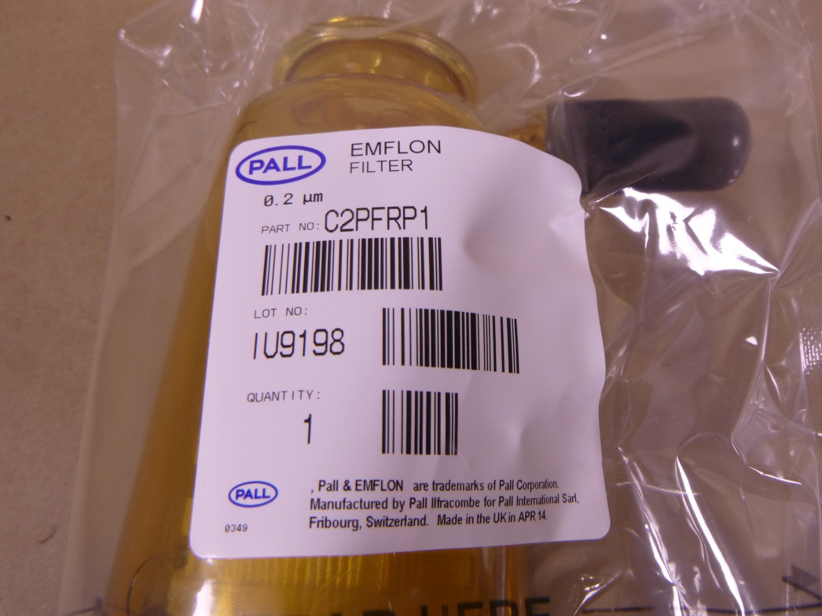 C2PFRP1 Pall Novasip Capsule Emflon PFR Membrane Filter 0.2 um | Industrial MRO Replacement Parts, Manufacturing Machine Parts &amp; Components, Heavy Equipment Parts Supplier