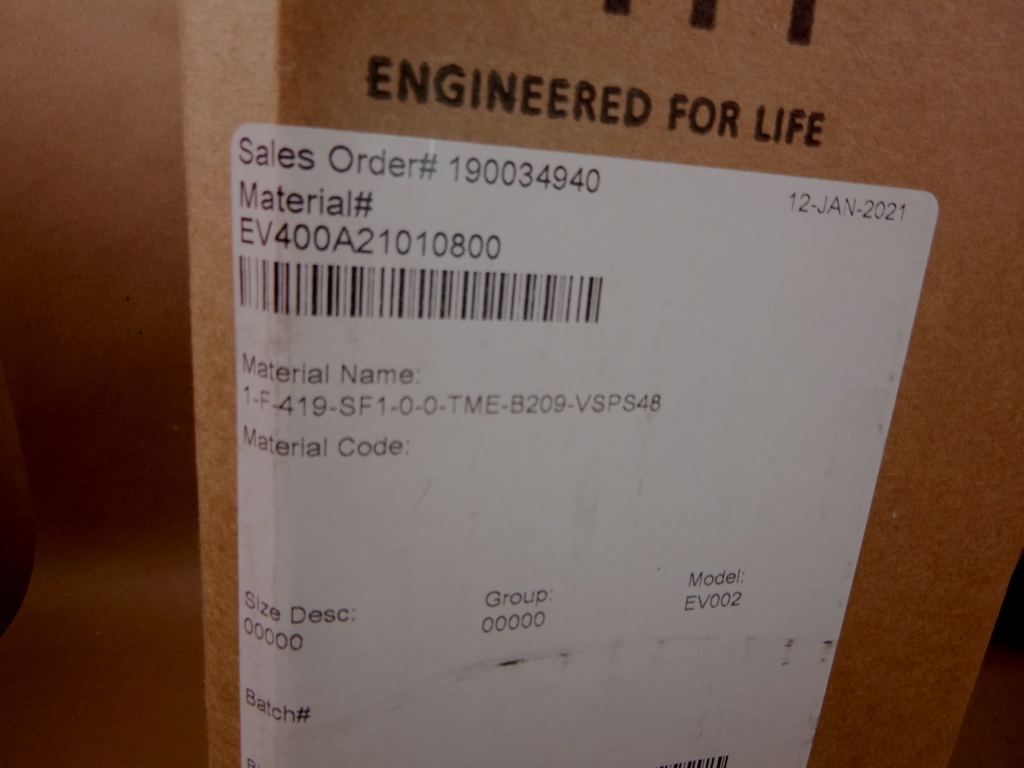 1" ITT Pneumatic Actuator 90psi B209 W/Tri-Clamp Connection & Mechanical Switch | Electrical MRO Replacement Parts & Components and Commercial Electrical Supplies Company