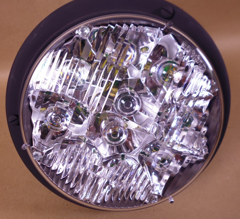 (2x) Humvee M998 M939 Headlight LED Black Housing Truck-Lite , 6220-01-547-9049 | Genuine M35 Military Truck Parts and M939 Cargo Truck Surplus Parts