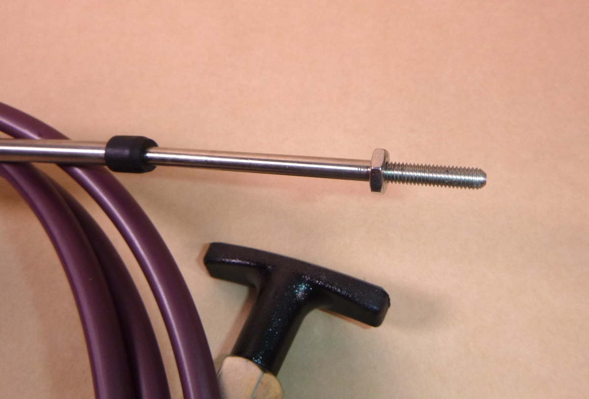 141" Long 2" Travel T - Handle Locking Push Pull Control Cable 13013796 HMMWV