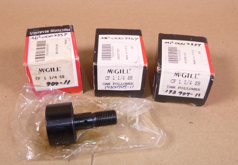 McGill CF 1 1/4 SB Stud Type Cam Follower Hex Hole Sealed (Lot of 3) | Industrial MRO Replacement Parts, Manufacturing Machine Parts & Components, Heavy Equipment Parts Supplier