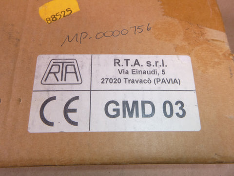 RTA PAVIA GMD 03 STEPPER MOTOR DRIVE 55 - 85 Vdc | Electrical MRO Replacement Parts & Components and Commercial Electrical Supplies Company