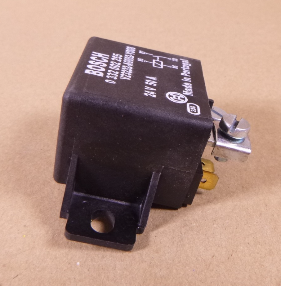 GENUINE Bosch Relay Main Current 0332002255 , 24 VOLT 50A , V23232-A0002-Y008 | Replacement Truck Parts, Trailer Accessories, Automobile Supplies, Car Parts & Accessories