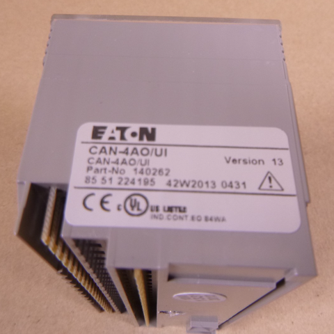 CAN-4AO/UI Eaton Analog Output Module 140262 , Version 13, WINbloc | Electrical MRO Replacement Parts & Components and Commercial Electrical Supplies Company