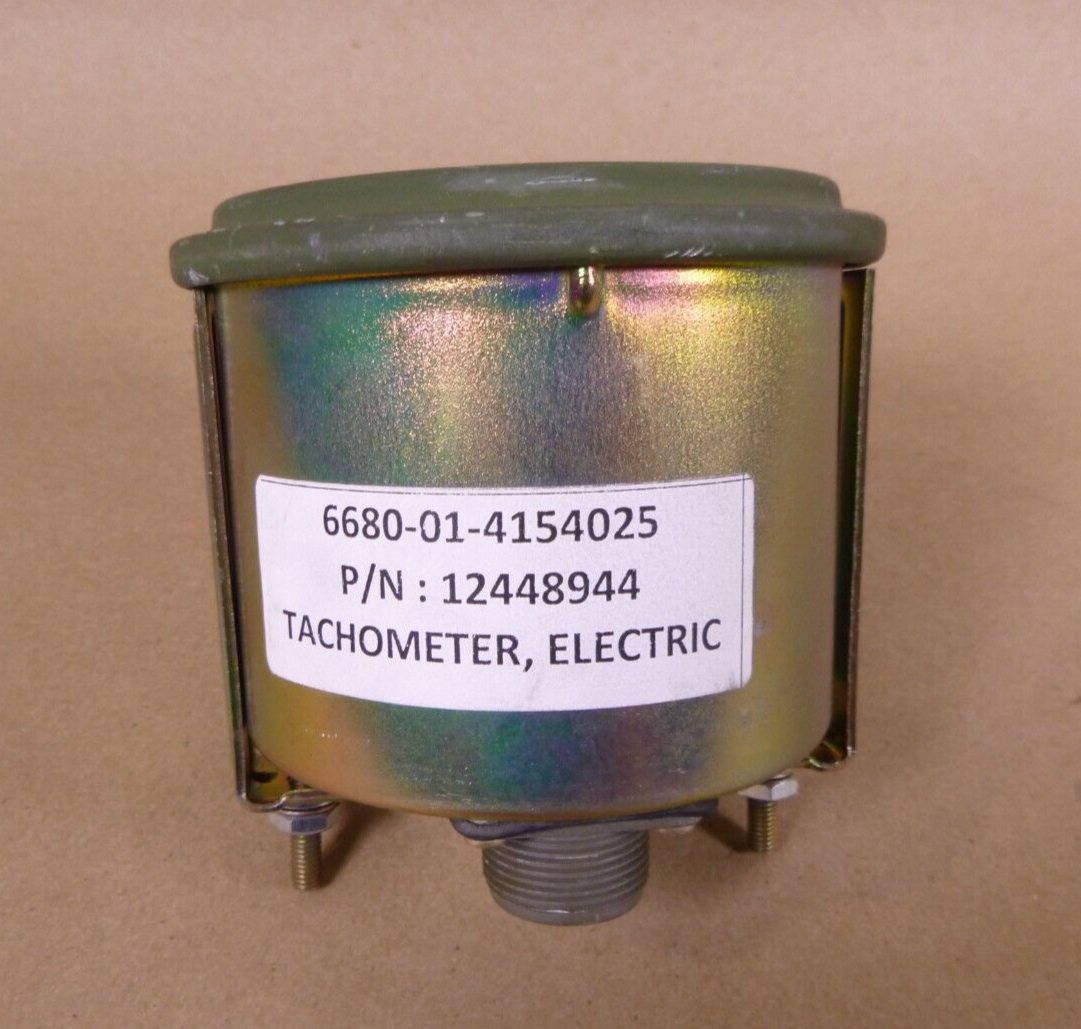 USGI M35A3 M44A3 2-1/2-TON 6X6 Series Trucks Tachometer W/ Hour Meter 12448944 | Genuine M35 Military Truck Parts and M939 Cargo Truck Surplus Parts