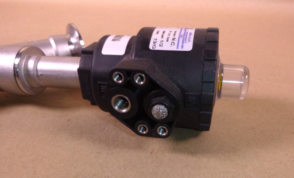 J4SSG16U6 Omal 2/2-Way Pneumatic SS Angle Seat Valve 1" Clamp Conn 10 bar | Industrial MRO Replacement Parts, Manufacturing Machine Parts & Components, Heavy Equipment Parts Supplier