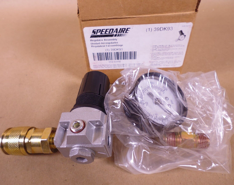 Speedaire 39DK93 Regulator Assembly , 300 PSI , 1/4" NPT