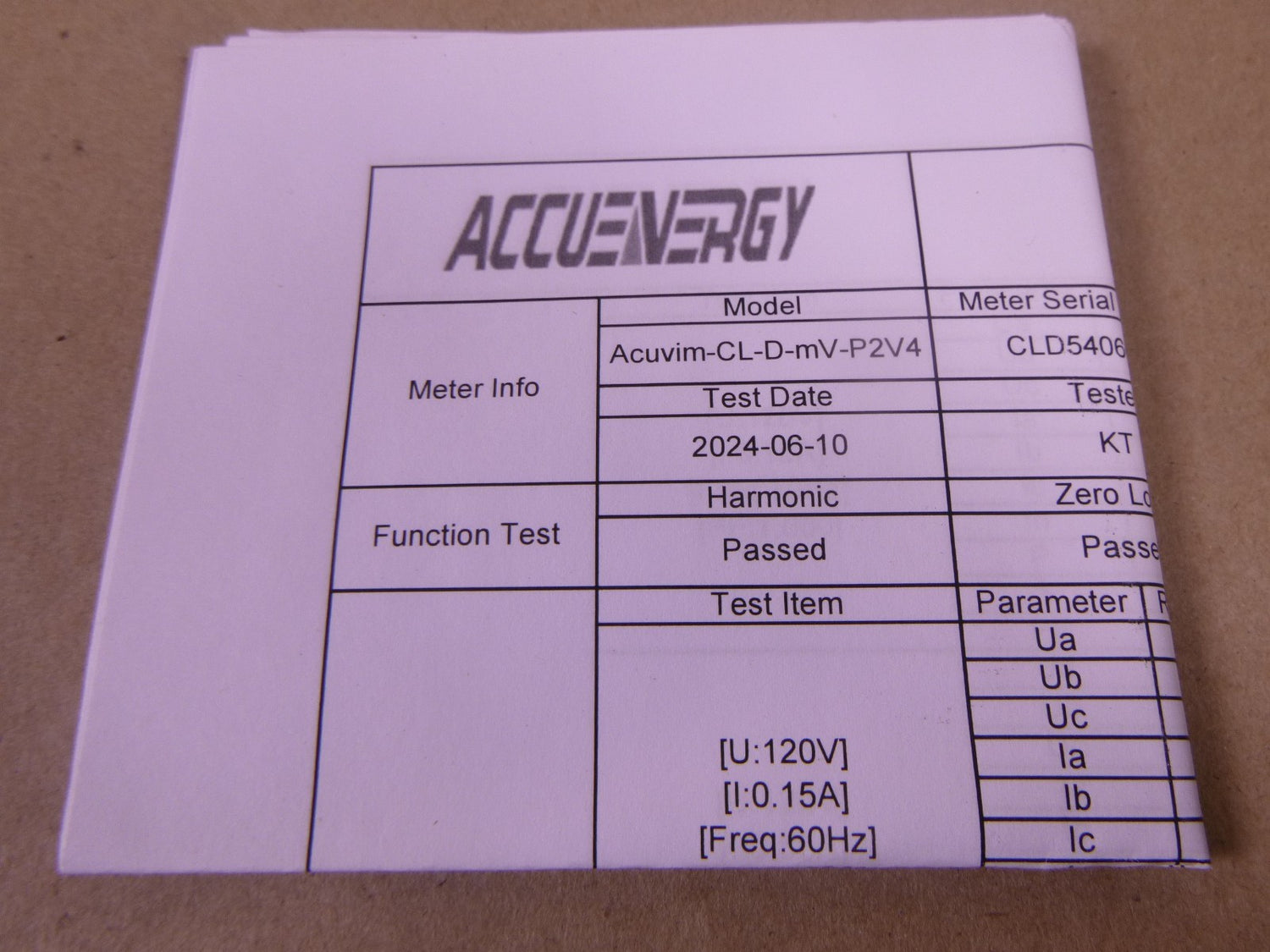 Accuenergy Acuvim CL-D-mV-P2V4 Power &amp; Energy Meter 20-60Vdc 5W mV RS485 | Electrical MRO Replacement Parts &amp; Components and Commercial Electrical Supplies Company