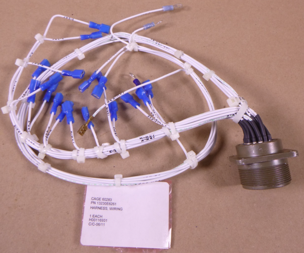 MEP-903 Generator 10kW APU J3 Wiring Harness FPA FPB LTG 13230E6261 | Genuine MEP Generator Replacement Parts and Military Surplus Generator Parts