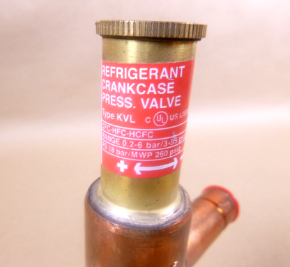 Danfoss Denmark Crankcase pressure regulator, KVL 15 049, 5/8" Sweet, 18 bar | Industrial MRO Replacement Parts, Manufacturing Machine Parts &amp; Components, Heavy Equipment Parts Supplier