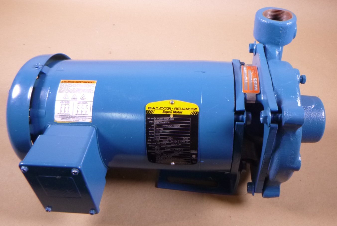 T330GA6-1-1/4-MV Crane Burks 3HP Centrifugal Pump , 1-1/4" NPT, 3500RPM | Industrial Tractor Parts Supplier and Surplus Tractor Parts &amp; Accessories
