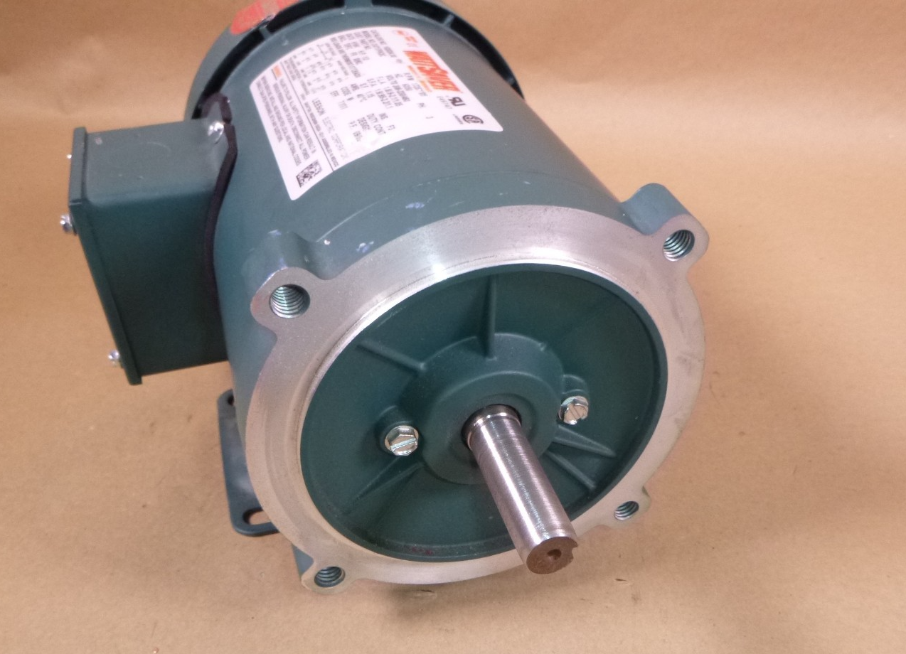 1/2 Hp 1725 Rpm 56C Fr. Footed TEFC 3 Phase Leeson Electric Motor 102024 New