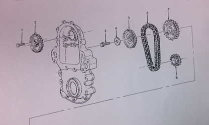 USGI M998 Humvee 6.5L 6.2L Timing Chain 14022647, 5740046, 3020-01-155-5779 | Genuine HMMWV Replacement Parts and Military Surplus Humvee Parts &amp; Accessories