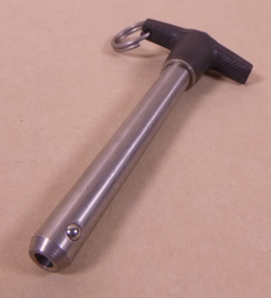 1/2" Shank x 3-1/2" Grip T Hdl Stainless Steel Quick Release Pin Avibank USA