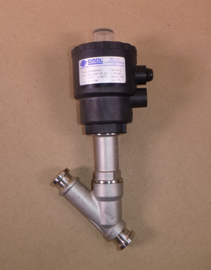 J4SSG16U5 Omal 2/2-Way Pneumatic SS Angle Seat Valve 3/4" Clamp Conn 16 bar | Industrial MRO Replacement Parts, Manufacturing Machine Parts & Components, Heavy Equipment Parts Supplier