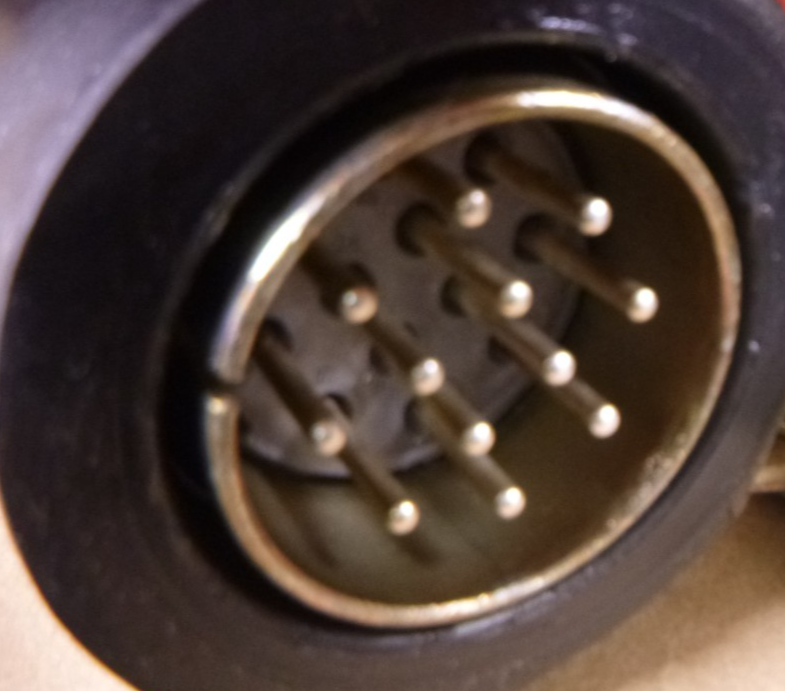 USGI M998 M105 M1101 Trailer 8 Wire 8 Foot Long Wiring Harness 6150-00-777-3068