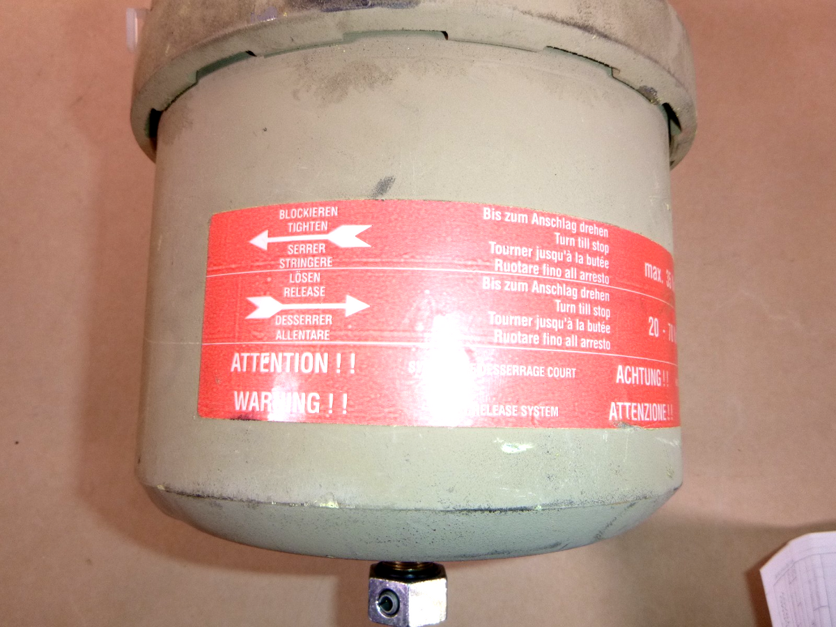 USGI Air Brake Chamber A203ARM52 2530-01-559-5821 For IVMMD Chubby Husky Meerkat | Industrial Tractor Parts Supplier and Surplus Tractor Parts &amp; Accessories