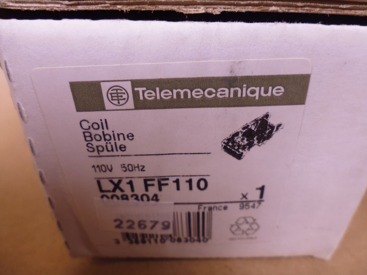Telemecanique LC1F115 Contactor 3PH 600VAC 175A 100HP w/ LX1FF110 110V Coil | Electrical MRO Replacement Parts &amp; Components and Commercial Electrical Supplies Company