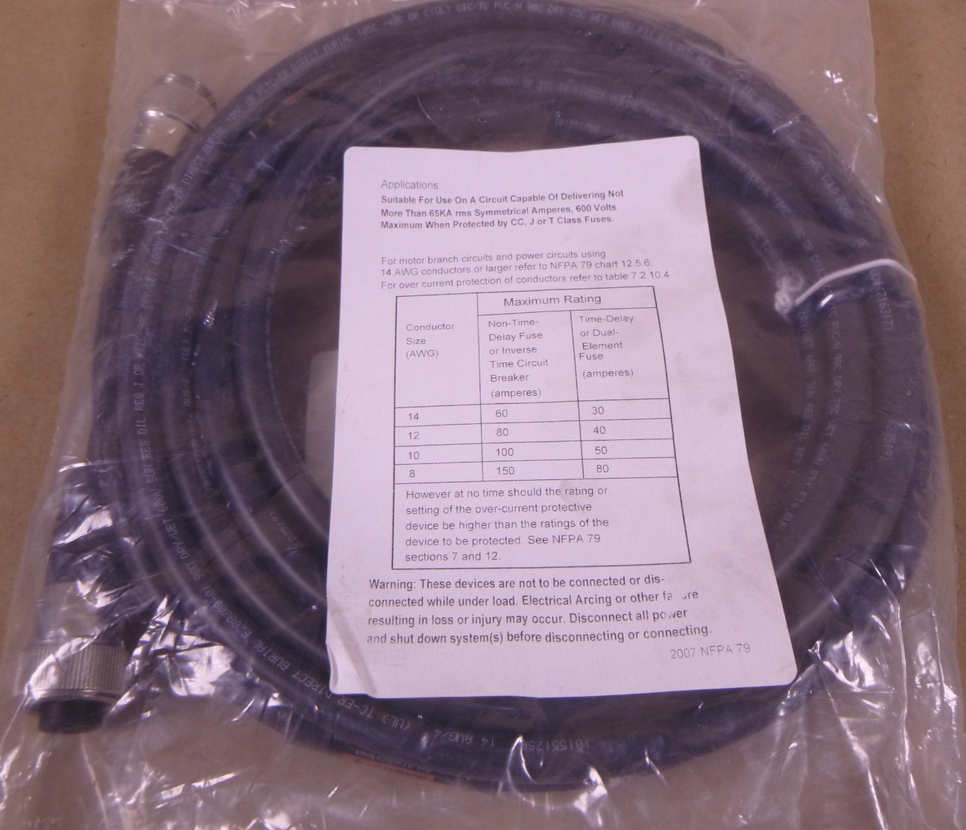Turck RSM RKM 44-5M/S4000 Power Cordset 7/8" Male To Female 4-Pin 5M , U-33709 | Electrical MRO Replacement Parts &amp; Components and Commercial Electrical Supplies Company