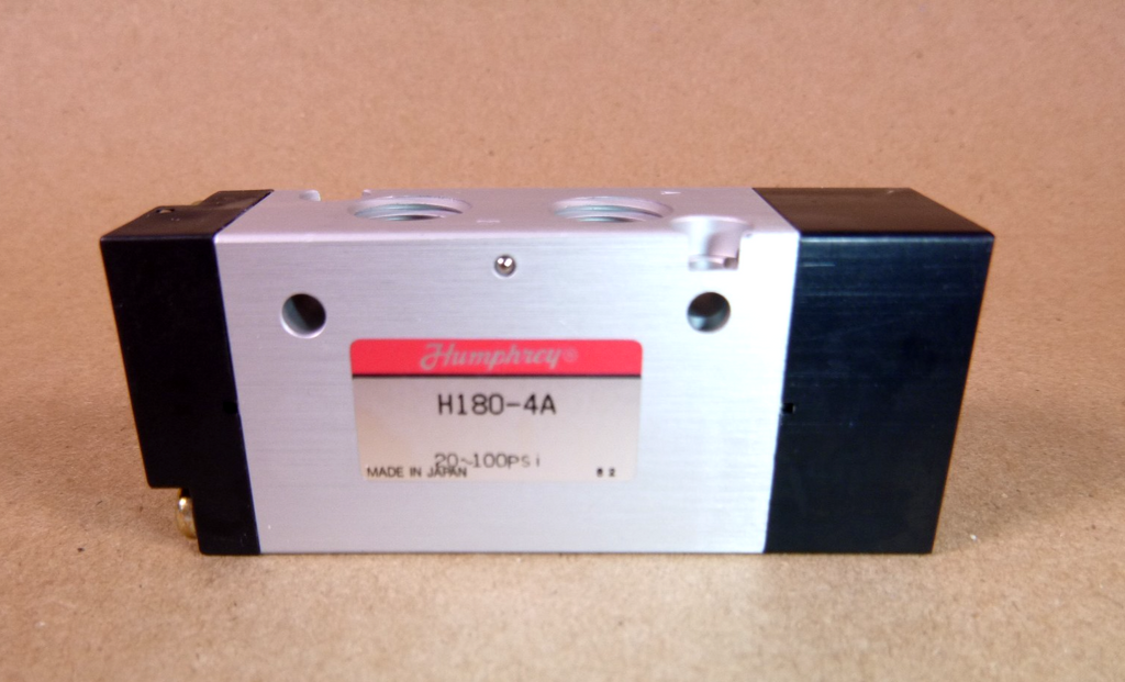 H180-4A Humphrey Air Piloted Directional Valve | Industrial MRO Replacement Parts, Manufacturing Machine Parts & Components, Heavy Equipment Parts Supplier
