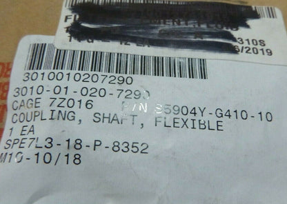 HELICAL MW INDUSTRIES G410-10 FLEXIBLE SHAFT COUPLING 302119 , 3010-01-020-7290 | Industrial Replacement Nuts &amp; Bolts Distributor and Machinery Screws &amp; Fasteners Supply