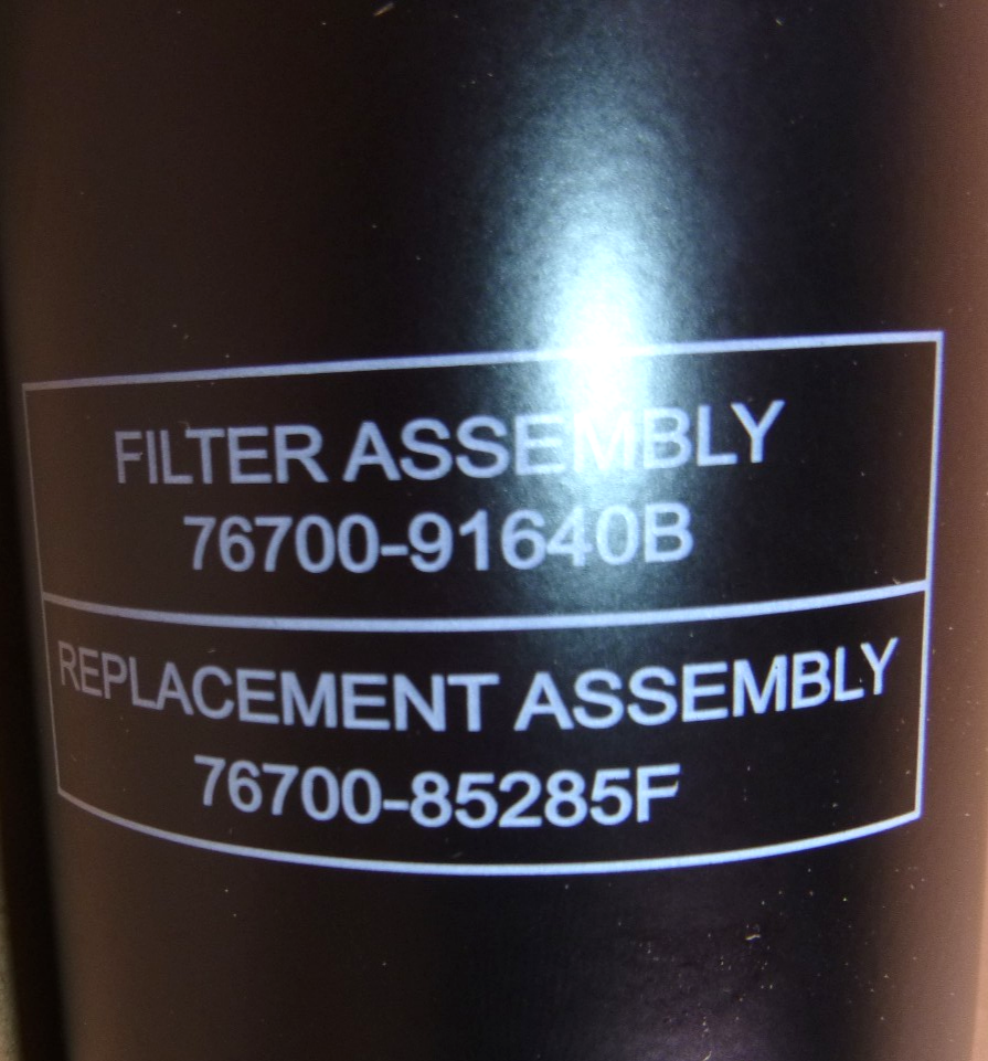 USGI 5 &amp; 10KW TQGenerator Fuel Filter W/ Filter Head MEP802A/03A, 88-21101 | Genuine MEP Generator Replacement Parts and Military Surplus Generator Parts