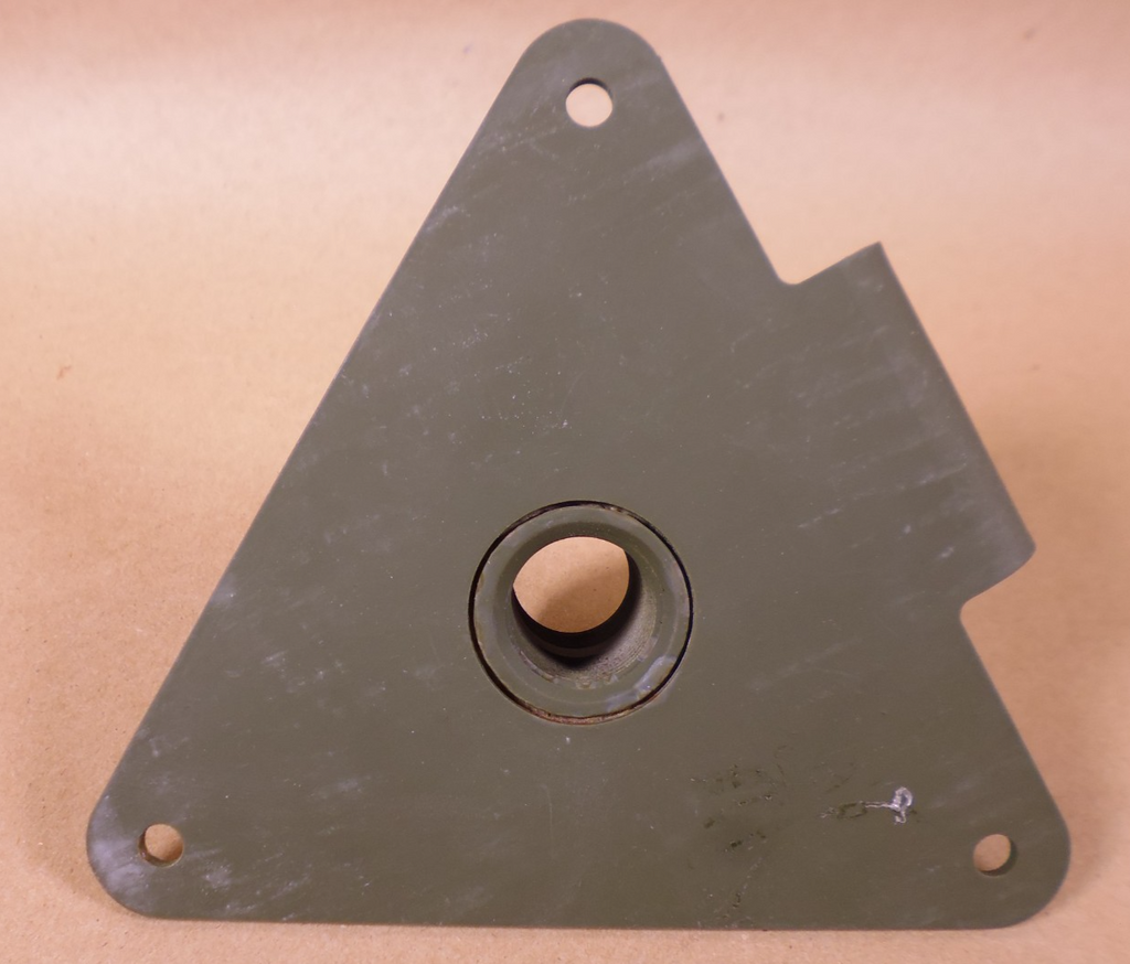 M939 M923 Convoy Warning Light Kit Mounting Plate 12296642 , 5340-01-217-8296 | Genuine M35 Military Truck Parts and M939 Cargo Truck Surplus Parts