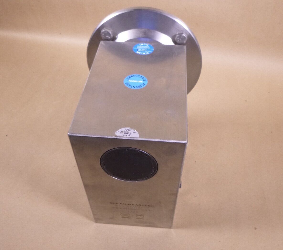 Clean Geartech PI85UN0610-DB3 Hollow Shaft Stainless Speed Reducer 28:1 Ratio | Industrial Electric Motors, Pumps &amp; Parts