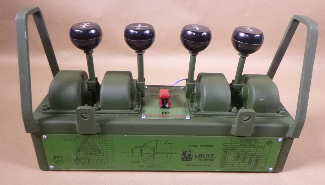M1089 FMTV Wrecker Remote Switching Control Box , 6110-01-428-6142
